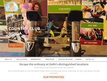 Tablet Screenshot of countryclubdelhi.com